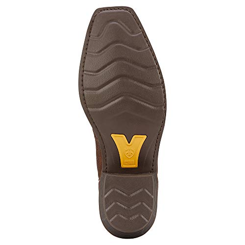 Ariat Men's Heritage Roughstock Western Boot, Brown, 9.5 Wide