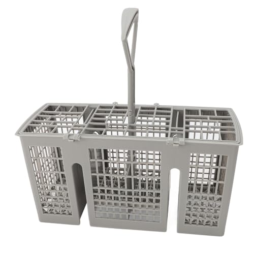 YUKERMARB Cesta Universal para Lavavajillas, Recipiente para Almacenamiento de Cubiertos, Diseño Resistente Al Calor, Se Adapta a la Mayoría de los Modelos de Lavavajillas