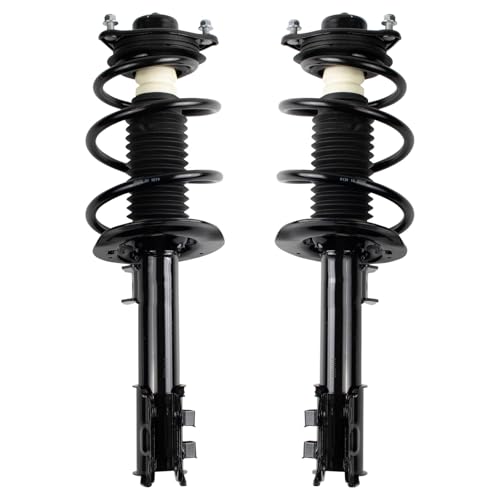 Image of TRQ Front Strut & Spring Assembly Set | For 11-15 Kia Optima 11-14 Hyundai Sonata Korea Built Models without Sport Suspension Pair