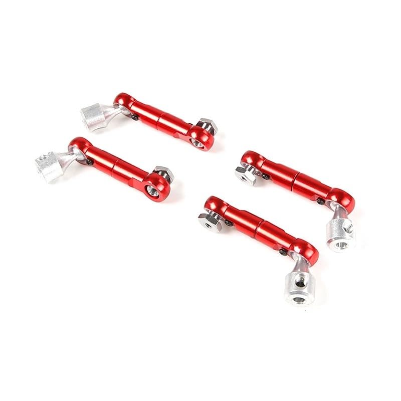 Kompatybilny z przegubem kulowym HPI ROFUN ROVAN KM ze stopu CNC Anti-Roll Sway-Bar do 1/5 Baja 5B 5T 5SC RC Parts (Orange Red)