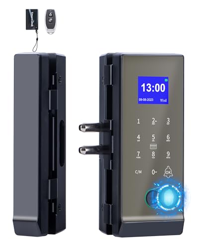 Keyless Entry Glass Door Knob Lock