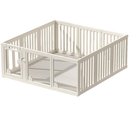 Damika �����A�N�����y�b�g�t�F���X ���^�����^���p�Q�[���T�[�N�� �g�� DIY �`��ύX�\ �h�A�t���H��s�v (12��,�������̃t�F���X)