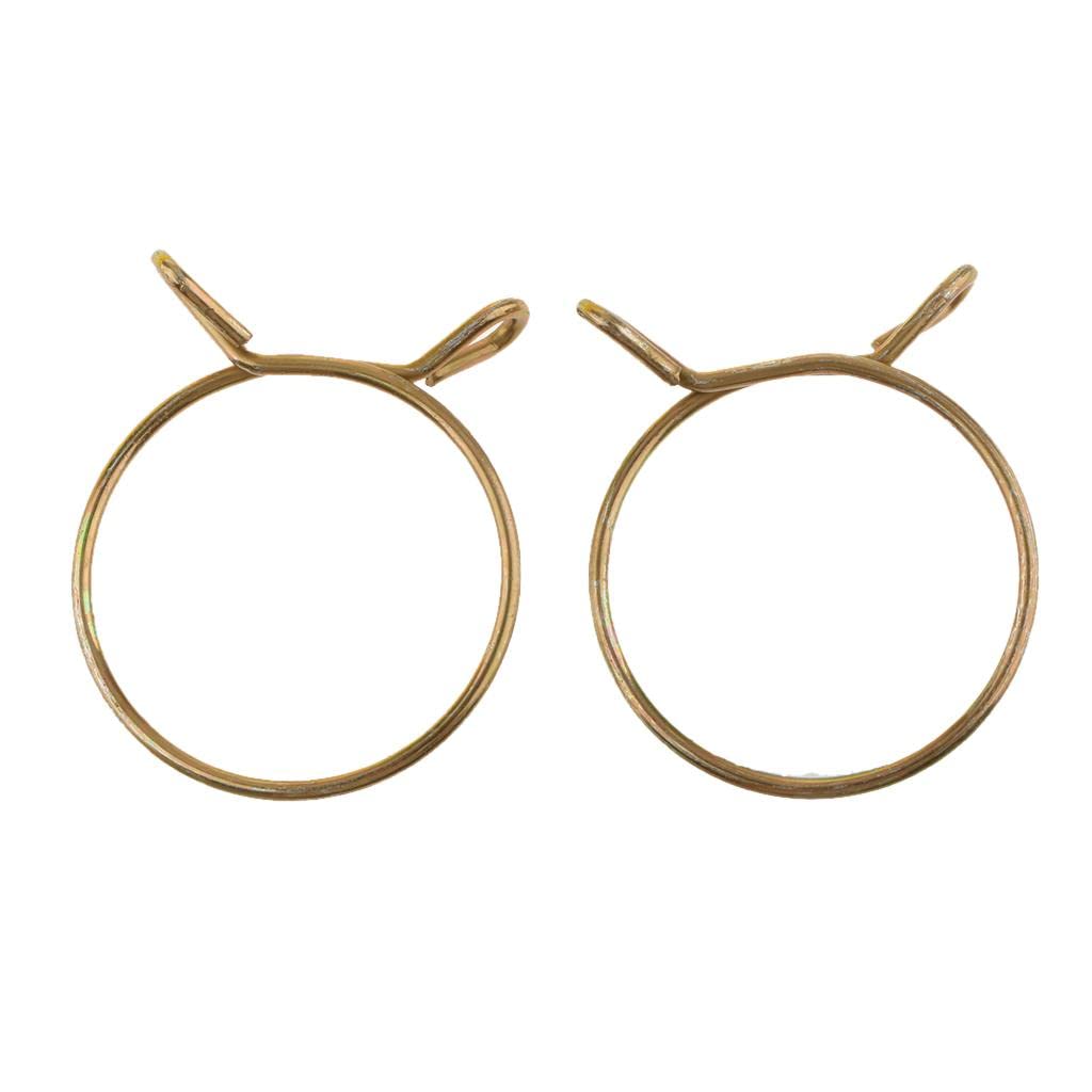 2 Piezas Cubierta de Polvo de Horquilla Delantera Fuelle para Amortiguador Frontal Protección Contra Polvo Material Elástico Adecuado para Reparación, Amarillo