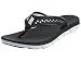 Nike Womens Flex Motion Thong Black/White Sandal 11 B - Medium