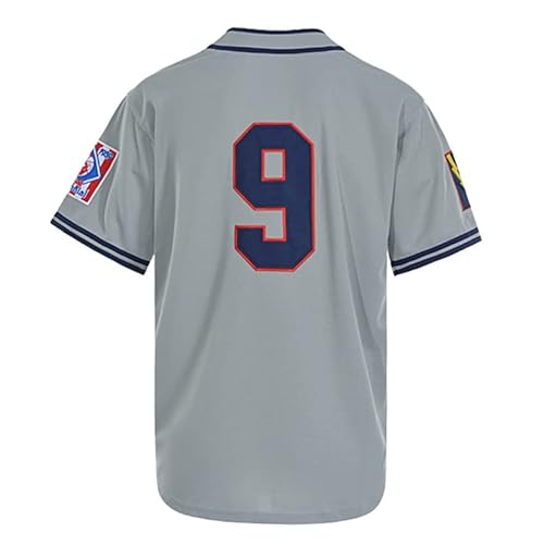 Men's Roy Hobbs New York Knights The Natural Movie Baseball Jerseys Grey (XXL)