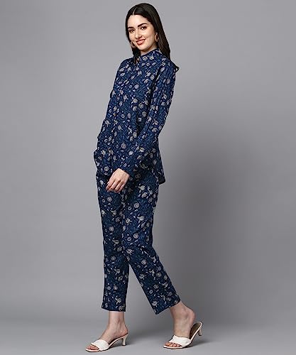 BLOCKS OF INDIA blue cotton co-ord set – image 2
