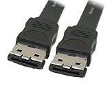 Solution de câble ESATA unique pour la communication de données; Construction flexible et durable pour un positionnement facile.