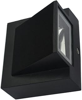 LED Outdoor Wall Light Warm White Porch Security Lamp for Garden Pathway with High Brightness and Long Lifespan