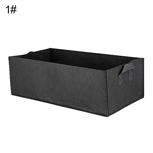 Gaweb Vegetable Plant Grow Bag Potato Planter Planting Nursery Pot Pouch Container，Multicolor Square