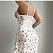 White Ladies Match Lingeries Underwear Dresses Sets for Juniors Slip Print Sexy Mesh Slit Midi Set 2025 Clothing Fashion Country Concert XXL