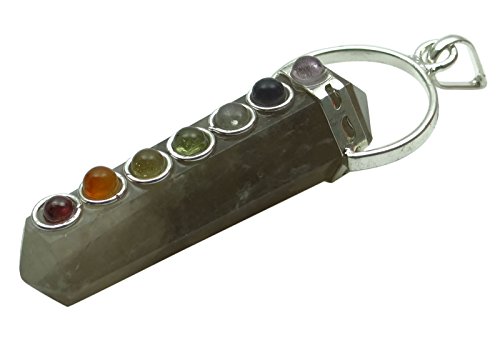 Harmonize Reiki Pencil Single Point Reiki Wand Chakra Balancing Therapy Smoky Quartz Pendant Healing Spiritual - Image 2