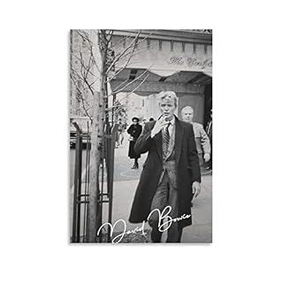 BJLINXI Impressions sur Toile 60X90cm sans Cadre David Bowie Affiches et Impressions de Famille Modernes Peintures de… - Les Beatles, Paul McCartney, John Lennon, RIngo Starr, George Harrison