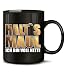 Produktbild Golebros Halts Maul ich Bin voll nett 4893 Handwerker Büro Job Kollege Kollegin Arbeit Fun Spruch Tasse Frech Becher Ironisch Sarkastisch Kaffeetasse Schwarz