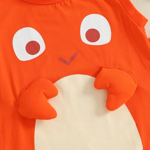 Disfraz de cangrejo unisex para bebé 2-3T miniatura 5