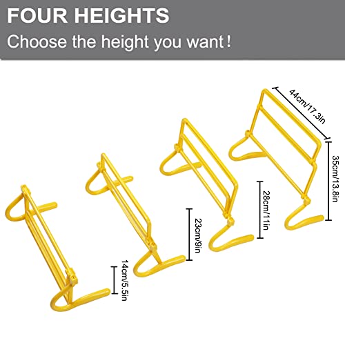 Hotoolme Speed Agility Training Equipment Set - Includes Agility Ladder, Running Parachute, 8 Resistance Bands,20 Cones, 4 Hurdles, Jump Rope For Training Football, Soccer, Basketball Athletes & Kids #TOP2