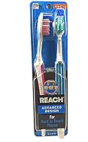 Algopix Similar Product 18 - REACH Advanced Design Toothbrushes Soft