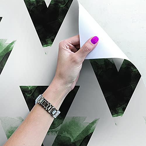 Papier peint mural premium 416x254cm triangles géométriques latex - 4