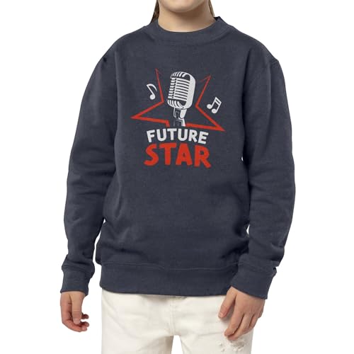 Sweatshirt enfant rêve de star chaud et résistant pour l école