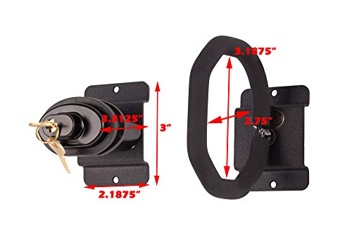 Hold Up Displays - Gun Lock Storage And Gun Hanger For Remington Ruger Winchester And More - Heavy Duty Steel - Made In Usa #TOP4