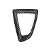 Idealforce LHD Carbon Fiber Gear Shift Knob Base Cover,Gear Surround Trim Cover Fit for BMW 1 2 3 4 Series F20 F21 F22 F30 F31