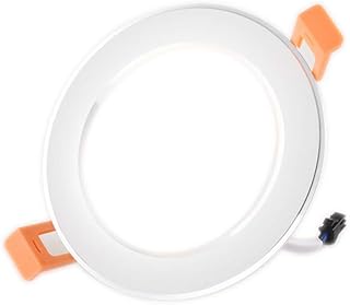 XUNATA LED Recessed Retrofit Downlight, 3.5 inch 9W (70W Replacement) Ultra Thin Round LED Recessed Panel Lighting, Easy Installation, 900Lm, LED Ceiling Down Light, LED Trim, 6500K Cold White