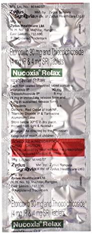 Nucoxia Relax- Strip of 10 Tablets