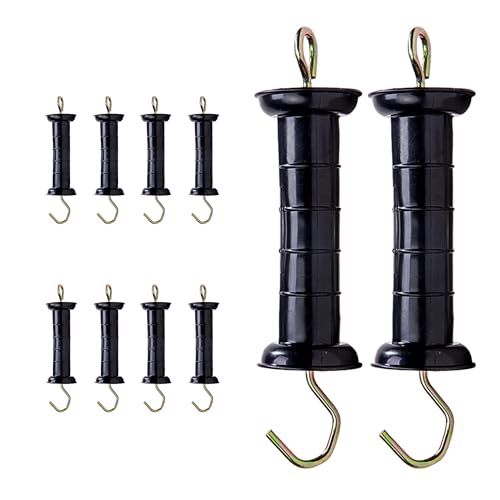La Mejor Selección de Tajines eléctricos los más solicitados. 39 10 aisladores eléctricos de plástico para puerta de cerca, mango de puerta con resorte, mango de plástico de acero inoxidable negro para exteriores, conector de puerta, mango de...