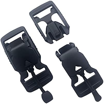 Magnetic Quick-Release Buckle Replacement – 1 Inch 2 Pack Magnetic Buckle Snaps for Tactical Belt Buckle