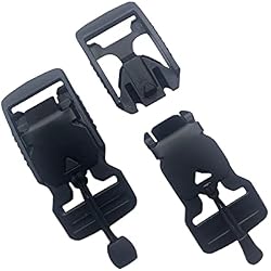 TXZWJZ Magnetic Quick-Release Buckle Replacement – 1 Inch 2 Pack Magnetic Buckle Snaps for Tactical Belt Buckle