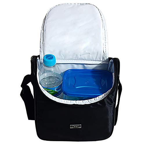 Bolsa Termica Lancheira Marmita Bebidas Feminina Adulto Cor:Azul