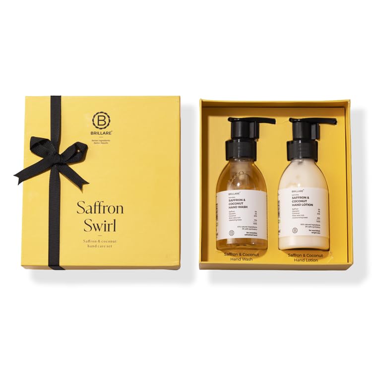 Image of Brillare Saffron Swirl Hand Care Kit (1*2)
