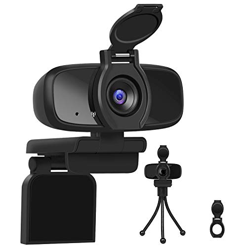 1080P Full HD Webcam,Computer Laptop Kamera für Konferenz-und Videoanruf,Pro Stream Webcam mit Plug and Play Videoanruf