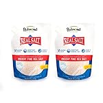 Redmond Real Salt - Ancient Fine Sea Salt, Unrefined Mineral Salt, 26 Ounce Pouch (2 Pack)