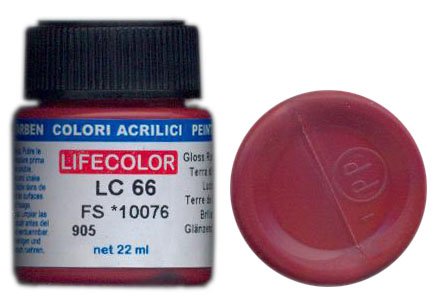 Farbe LifeColor LC66 basic gloss raw siena