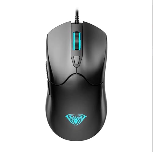 Aula S13 Wired Gaming Mouse, Professional Office Mouse, 6 Button 3600Dpi Backlight Mouse For Gamer Desktop Pc #TOP13
