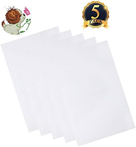 12 by 18 Inch Aida Cloth Classic Reserve Cross Stitch Cloth, White, 14 Count 5pcs …