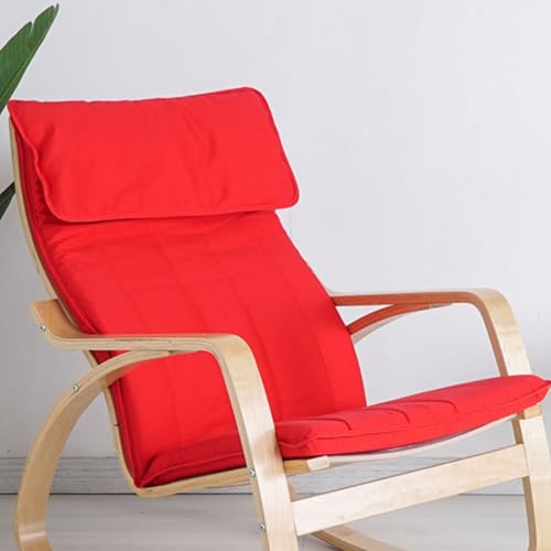 Replacement Cushion Compatible with IKEA Poang Armchair Soft Memory Foam Pad with Removable Machine Washable Cover Non-Slip Thick Padded Seat Cushion for Indoor No Chair