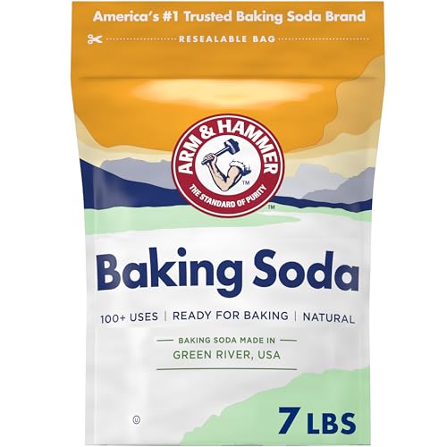 ARM & HAMMER Baking Soda Made in USA, Ideal for Baking, Pure & Na...