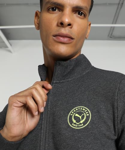 Image of Puma Men's Cotton High Neck Standard Length Jacket