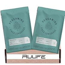 Pergamino coffee roasted ground coffee Pck of 2 12.6 oz - 360gr Sweet and soft Pergamino Colombian ground Coffee roasted Colombian Coffee Pergamino lomaverde molido