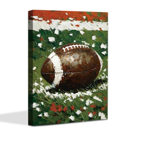 Poster foot sur toile encadrée pour chambre d'ado foot