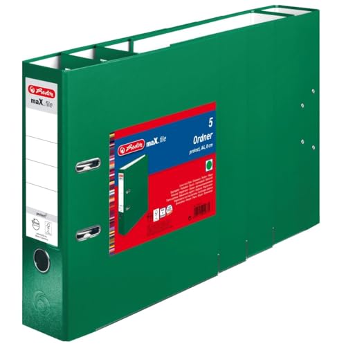 Preisvergleich Produktbild PAPP-SCHNELLHEFTER A4 GRUEN