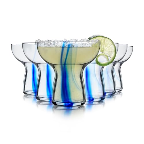 Libbey Blue Ribbon Stemless, Margarita Glasses...