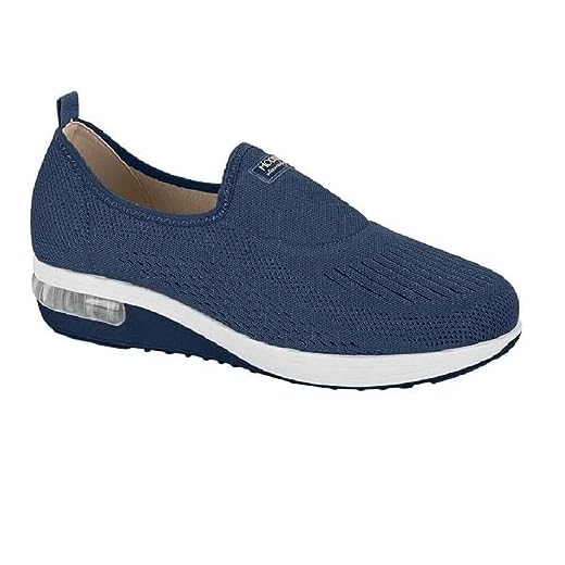 Tênis Slip On Modare Elástico Bolha Feminino - Marinho - 35
