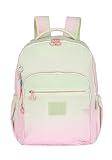 Mochila Costas Escolar Up4you Luara Feminina Verde Ms49471up