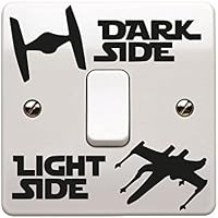 Level - Adhesivo para interruptor de luz, diseño de Star Wars,