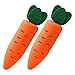 DECHOUS 2 Pcs Frigorifero Deodorizer Frigorifera Trasgreente di Carota a Forma di Carbone Attivo Eliminatori Odori Deodorizzatore per Frigoriferi per Le Scatole da Pranzo Armadio