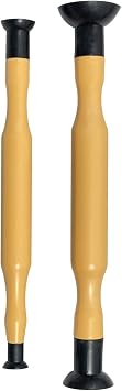 2PCS Hand Lapping Grinding Tool Kit,Double Ended Valve Hand Lapping Grinding Sucker Kit
