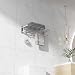 Eridanus Estante de Toallas, Toallero Doble de Acero Inoxidable SUS304 de Pared,...