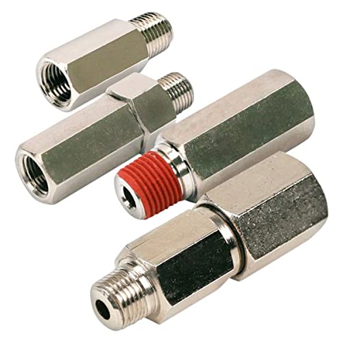 Viair 3/8" Female to 3/8" Male NPT Check Valve, Nickel plated brass (P/N 92833) by VIAIR - Used condition - US$18.78